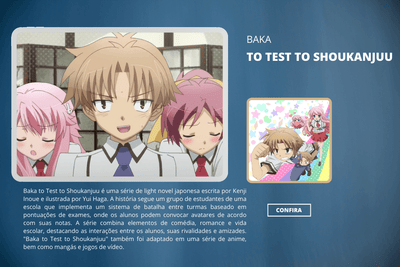 Baka to Test to Shoukanjuu - ActionFigure Brasil