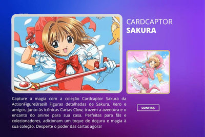Card Captor Sakura - ActionFigure Brasil