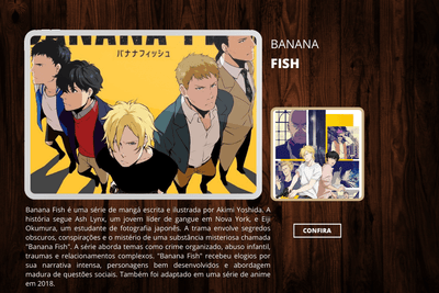 Banana Fish - ActionFigure Brasil