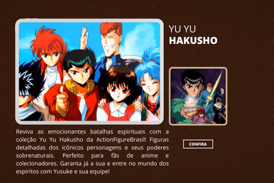 Yu Yu Hakusho - ActionFigure Brasil