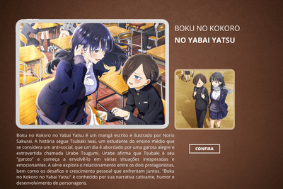 Boku no Kokoro no Yabai Yatsu - ActionFigure Brasil