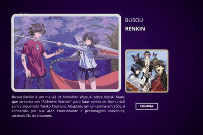 Busou Renkin - ActionFigure Brasil