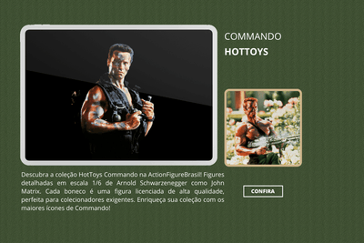 Commando - HotToys - ActionFigure Brasil