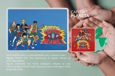 O Capitão Planeta - ActionFigureWorld