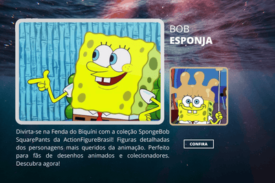 Bob Esponja - ActionFigure Brasil