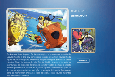 Tenkuu no Shiro Laputa - ActionFigure Brasil