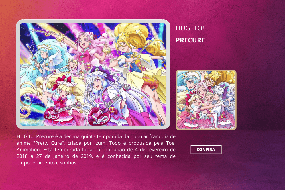 HUGtto! Precure – ActionFigure Brasil