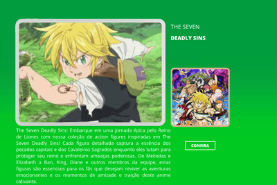 The Seven Deadly Sins - ActionFigure Brasil