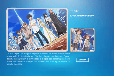 To Aru Kagaku no Railgun - ActionFigure Brasil