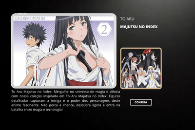 To Aru Majutsu no Index - ActionFigure Brasil