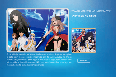 To aru Majutsu no Index Movie: Endymion no Kiseki - ActionFigure Brasil