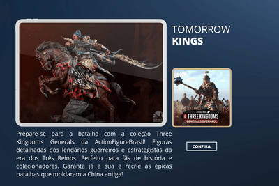 Three Kingdoms Generals - ActionFigure Brasil