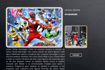 Uchuu Sentai Kyuranger - ActionFigure Brasil