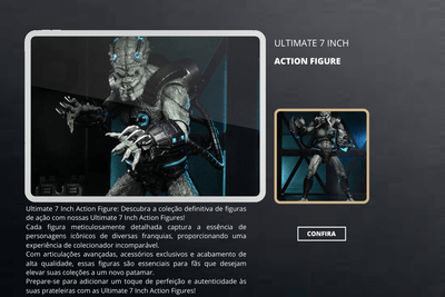 Ultimate 7 Inch Action Figure - ActionFigure Brasil