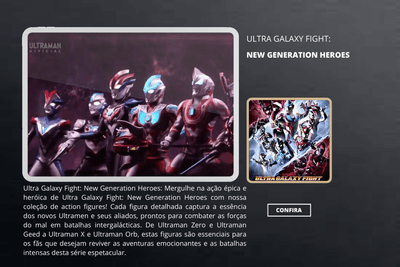 Ultra Galaxy Fight: New Generation Heroes - ActionFigure Brasil