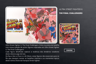 Ultra Street Fighter II: The Final Challengers - ActionFigure Brasil