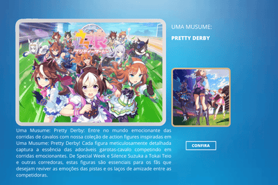 Uma Musume: Pretty Derby - ActionFigure Brasil