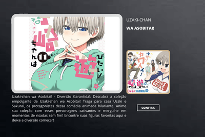 Uzaki-chan wa Asobitai! - ActionFigure Brasil