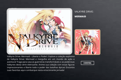 Valkyrie Drive: Mermaid - ActionFigure Brasil