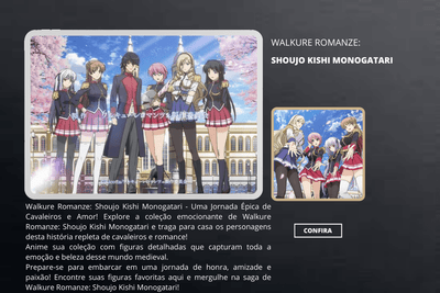 Walkure Romanze: Shoujo Kishi Monogatari - ActionFigure Brasil