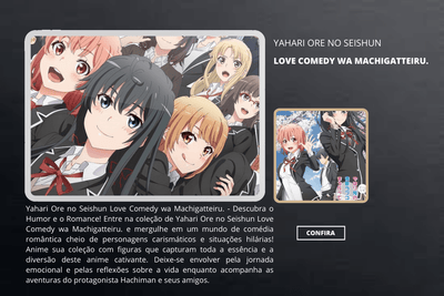 Yahari Ore no Seishun Love Comedy wa Machigatteiru. - ActionFigure Brasil