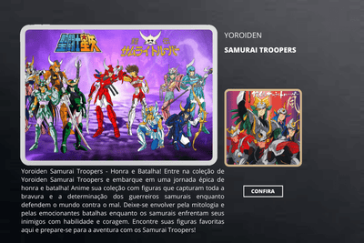 Yoroiden Samurai Troopers - ActionFigure Brasil