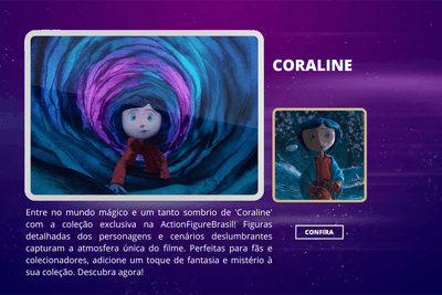 Coraline - ActionFigure Brasil