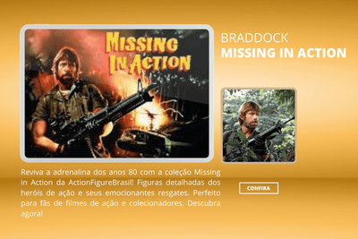 Braddock - Missing in Action - ActionFigure Brasil
