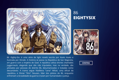 86 eightysix - ActionFigure Brasil