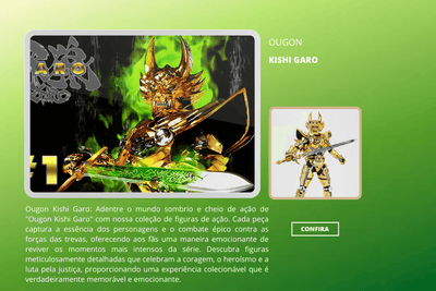 Ougon Kishi Garo - ActionFigureWorld