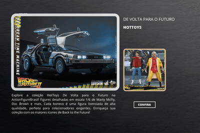 De volta para o futuro - HotToys - ActionFigureWorld