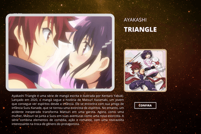 Ayakashi Triangle - ActionFigure Brasil