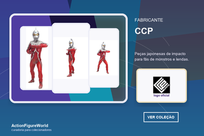 Coleção CCP na ActionFigureWorld