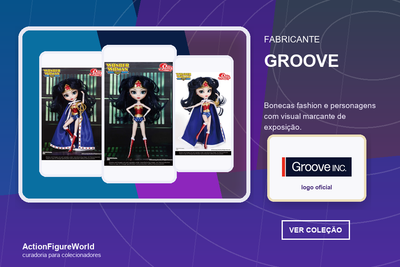 Coleção Groove na ActionFigureWorld