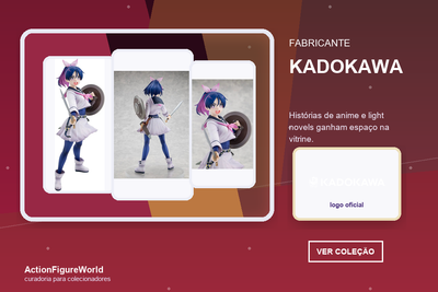 Coleção Kadokawa na ActionFigureWorld