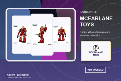Coleção McFarlane Toys na ActionFigureWorld