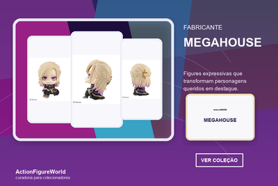 Coleção MegaHouse na ActionFigureWorld