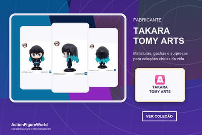 Coleção Takara Tomy Arts na ActionFigureWorld