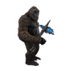 Toho Daikaiju Series - Godzilla VS Kong 2021 - Kong (Plex)ㅤ - ActionFigure Brasil