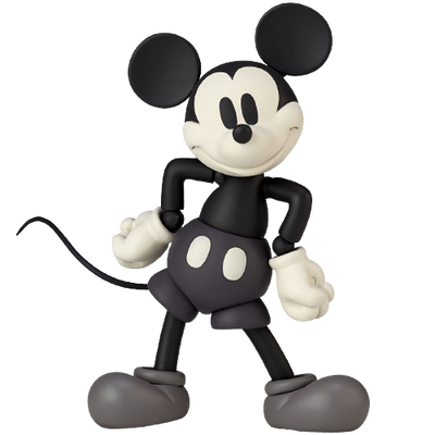 MOVIE REVO Series - No.013EX - Mickey Mouse - 1936 Monotone Color Ver. (Kaiyodo)ㅤ