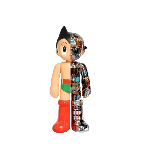 Tetsuwan Atom - Atom - Tezuka Osamu Figure Series - Astro Boy Clear Ver. Special Edition TZKA-007F (Hung Hing Toys)ㅤ