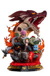 Fairy Tail - Happy - Igneel - Natsu Dragneel - 1/8 - Middle Size (A-Toys, JADE Toys Studio)ㅤ