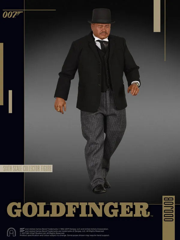 007 Goldfinger - 1/6 Scale Figure: Oddjobㅤ – Big Chief Studios – ActionFigure Brasil