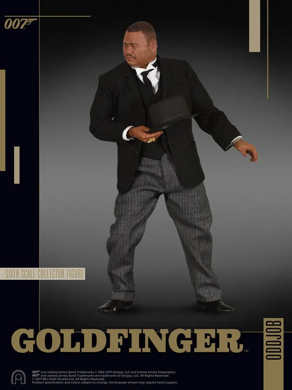 007 Goldfinger - 1/6 Scale Figure: Oddjobㅤ – Big Chief Studios – ActionFigure Brasil