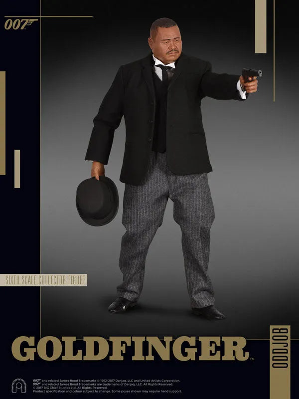 007 Goldfinger - 1/6 Scale Figure: Oddjobㅤ – Big Chief Studios – ActionFigure Brasil