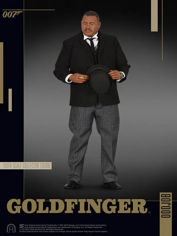 007 Goldfinger - 1/6 Scale Figure: Oddjobㅤ – Big Chief Studios – ActionFigure Brasil