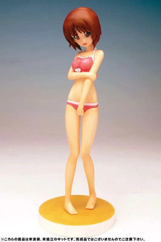1/10 Girls und Panzer - Miho Nishizumi -Swimsuit ver.- Unpainted Assembly Kitㅤ – Platz Hobby – ActionFigureBrasil