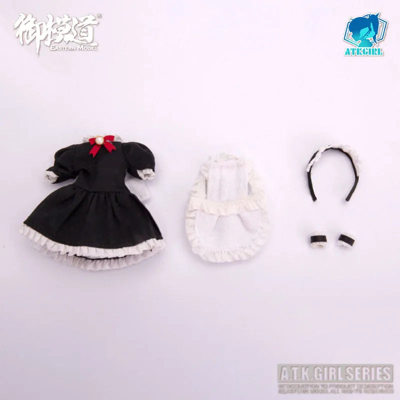 Action Figure 1/12 A.T.K. Girl Maid Outfit + Designated Plain Body Set – Doyusha – ActionFigureBrasil