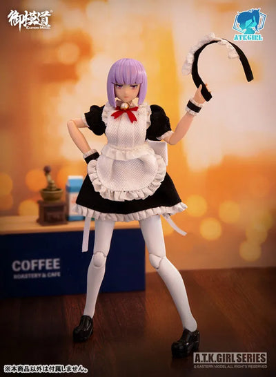 1/12 A.T.K. Girl Maid Outfit + Designated Plain Body Setㅤ – Doyusha – ActionFigure Brasil — close