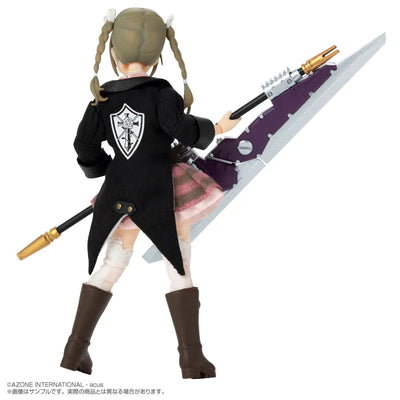 1/12 Assault Lily Series No.063 "Assault Lily Gaiden" Lucia Raimu Kishimoto version2.0 Complete Dollㅤ – Azone – ActionFigure Brasil — com base expositora